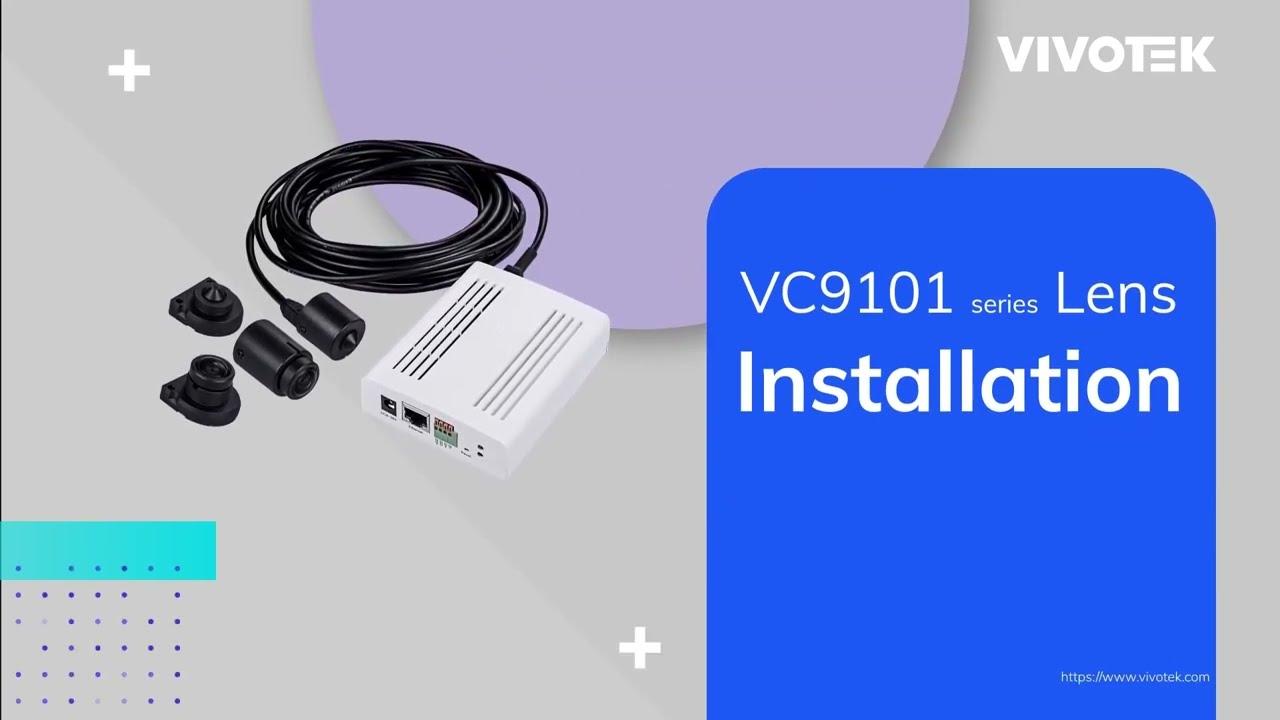 Vivotek VC9101 - Caméra IP Split Stereo - H.265 PoE Audio MicroSD