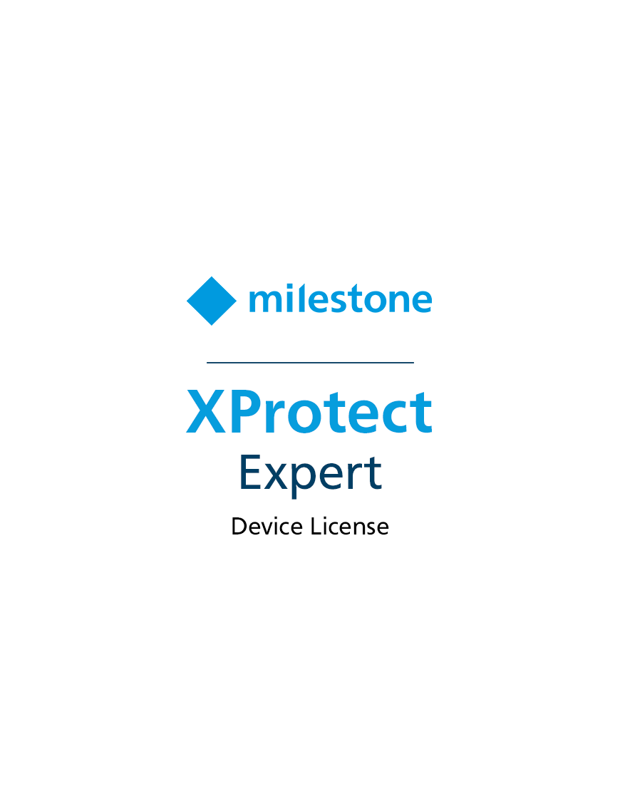 Milestone XProtect Expert Device Licence - XPETDL - Licence VMS