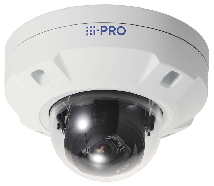 i-PRO WV-S25700-V2L Caméra Dôme Réseau 4K AI Extérieure Vandale - Caméra Surveillance IP, IR 70m, WDR