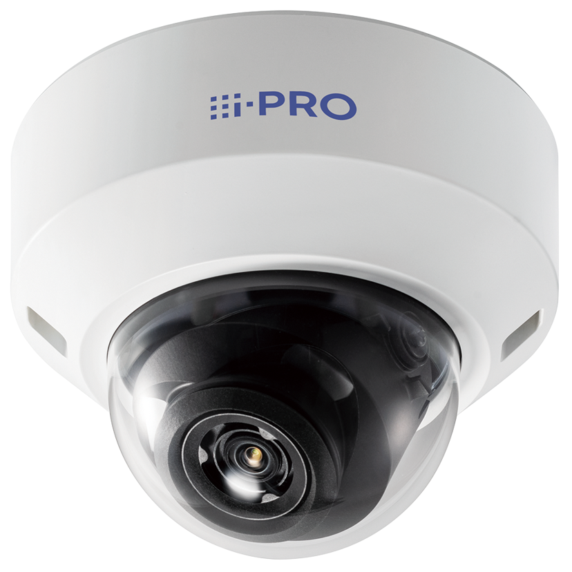 i-PRO WV-U2142LA Caméra Dôme Réseau Intérieure 4MP - Caméra Surveillance, IR, PoE, WDR