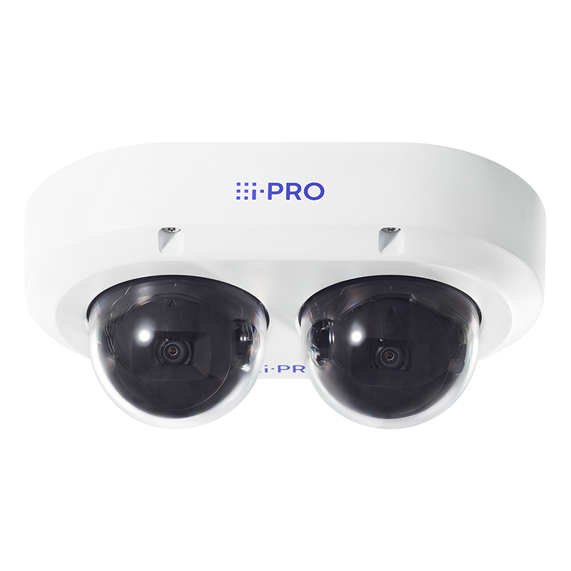 i-PRO WV-S85702-F3L Caméra Multi-capteurs Série S 2x4K 16MP 3.1mm IR 40m IP67 IK10 IA
