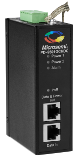 Bosch NPD-6001-I Injecteur PoE++ 60W IEEE 802.3bt Industriel Rail DIN