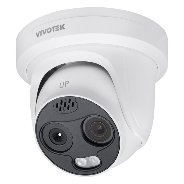 Vivotek TT9333-E 3.5, Caméra Dôme IP Thermique Extérieure, Double Capteur, Audio Bidirectionnel