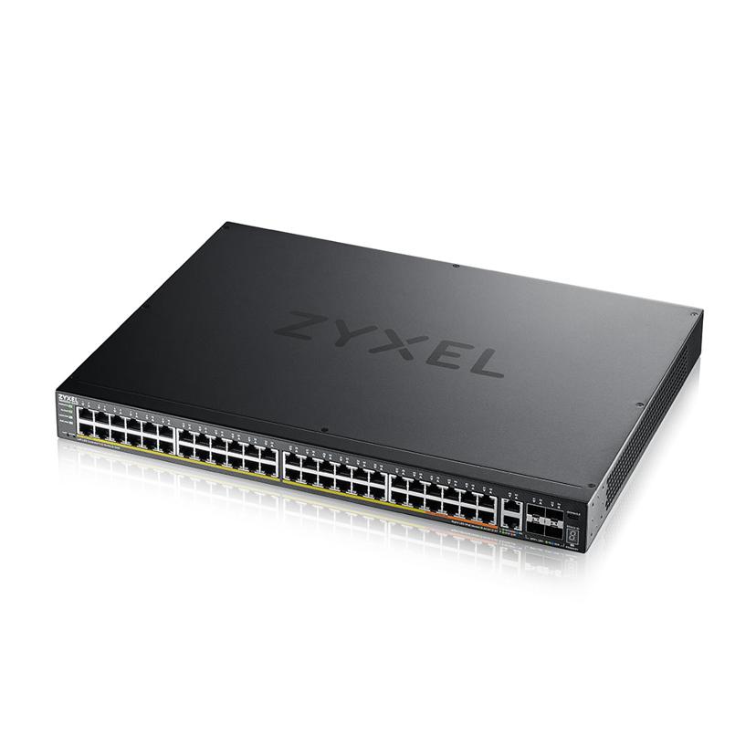Zyxel XGS2220-54HP Switch Nebula L2/L3 Managed PoE 600W, 48x1G, 2x10G, 4x10G SFP+