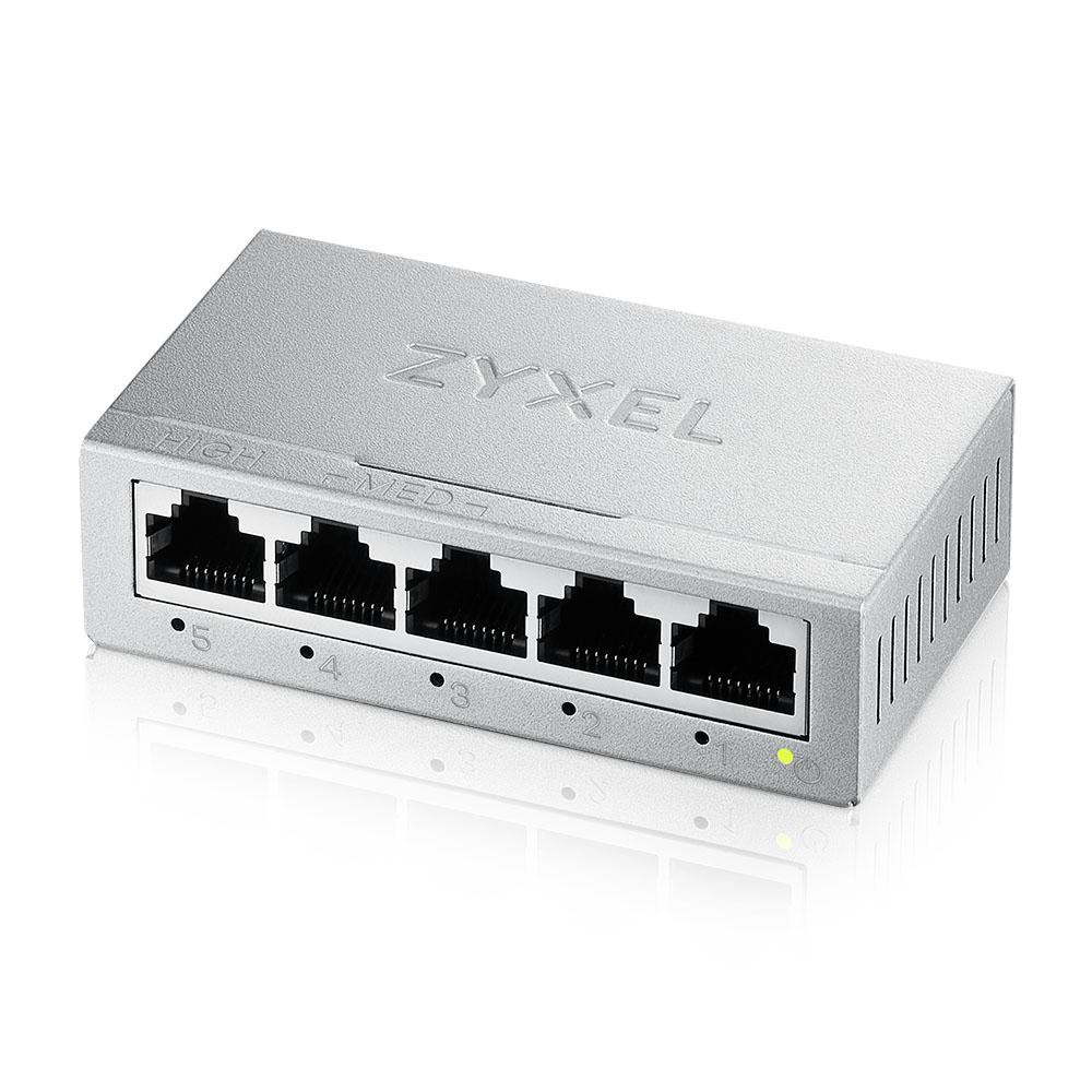 Zyxel GS-105BV5 Switch Ethernet Gigabit Desktop 5 Ports