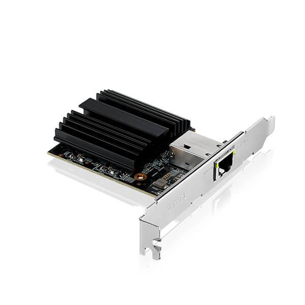 Zyxel XGN100C v2 Carte Réseau PCIe 10G RJ45 - Switch Effortless Unmanaged